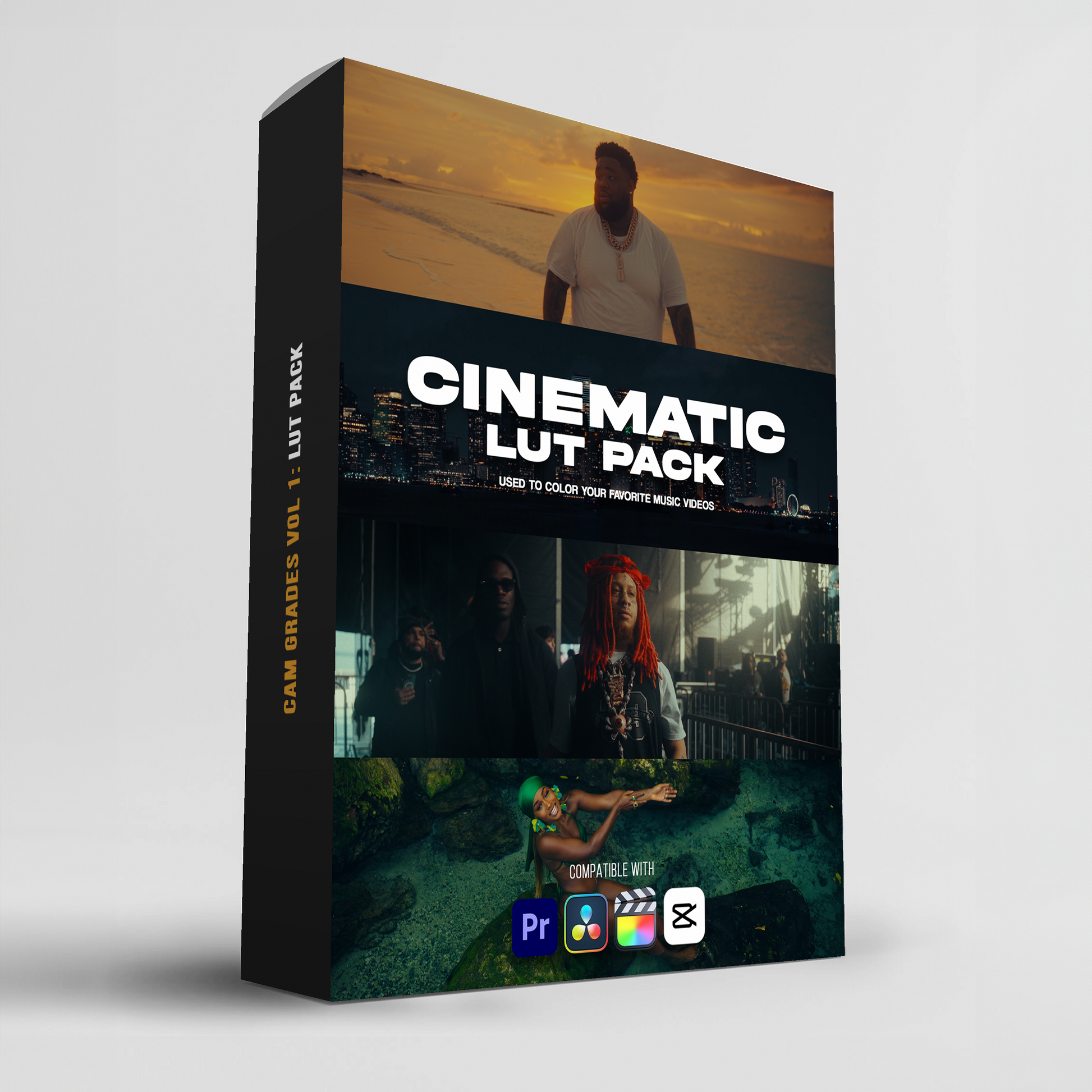 CAM GRADES: VOL 1 - LUT PACK (3 LUTs)