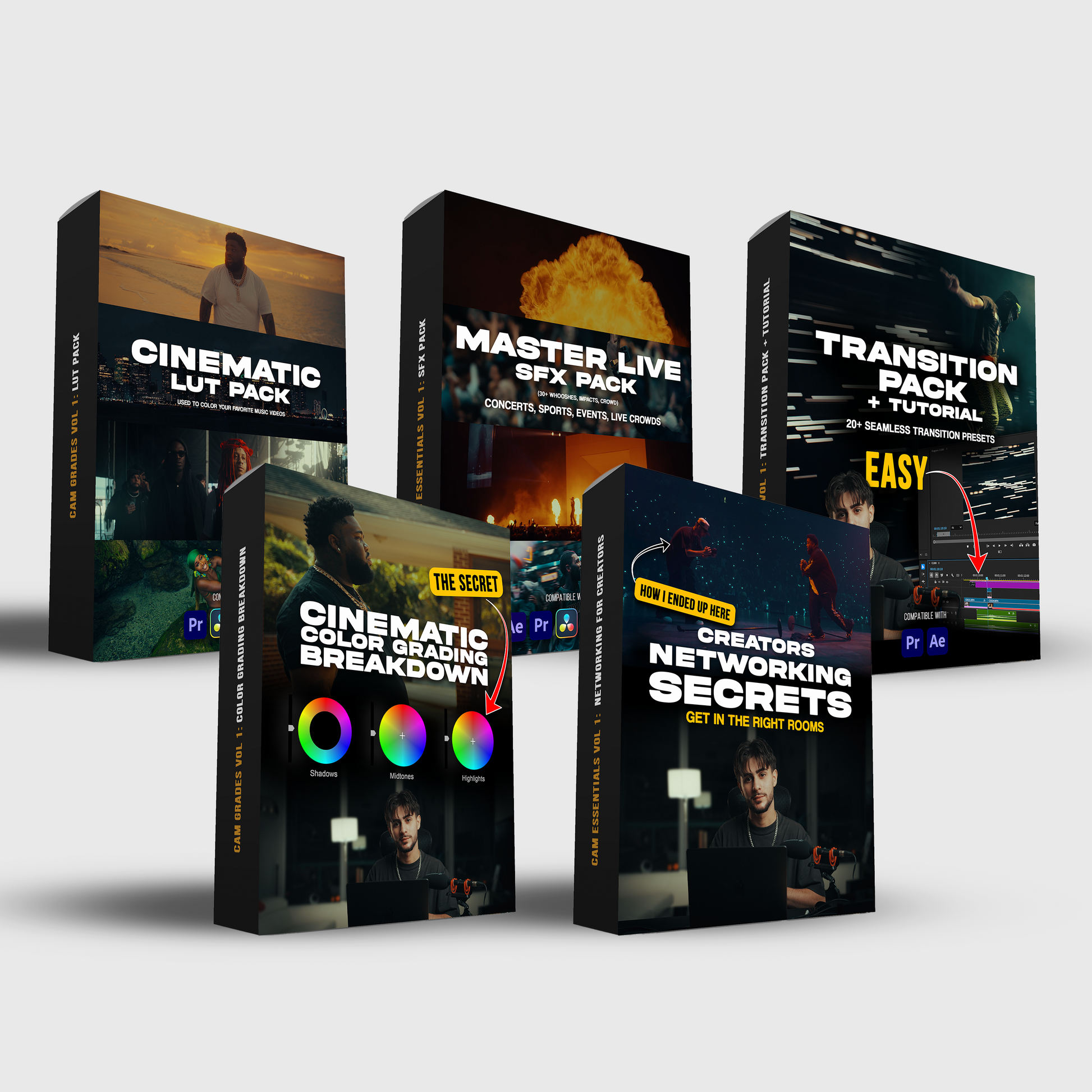 FULL MASTERCLASS – All Packs + Tutorials